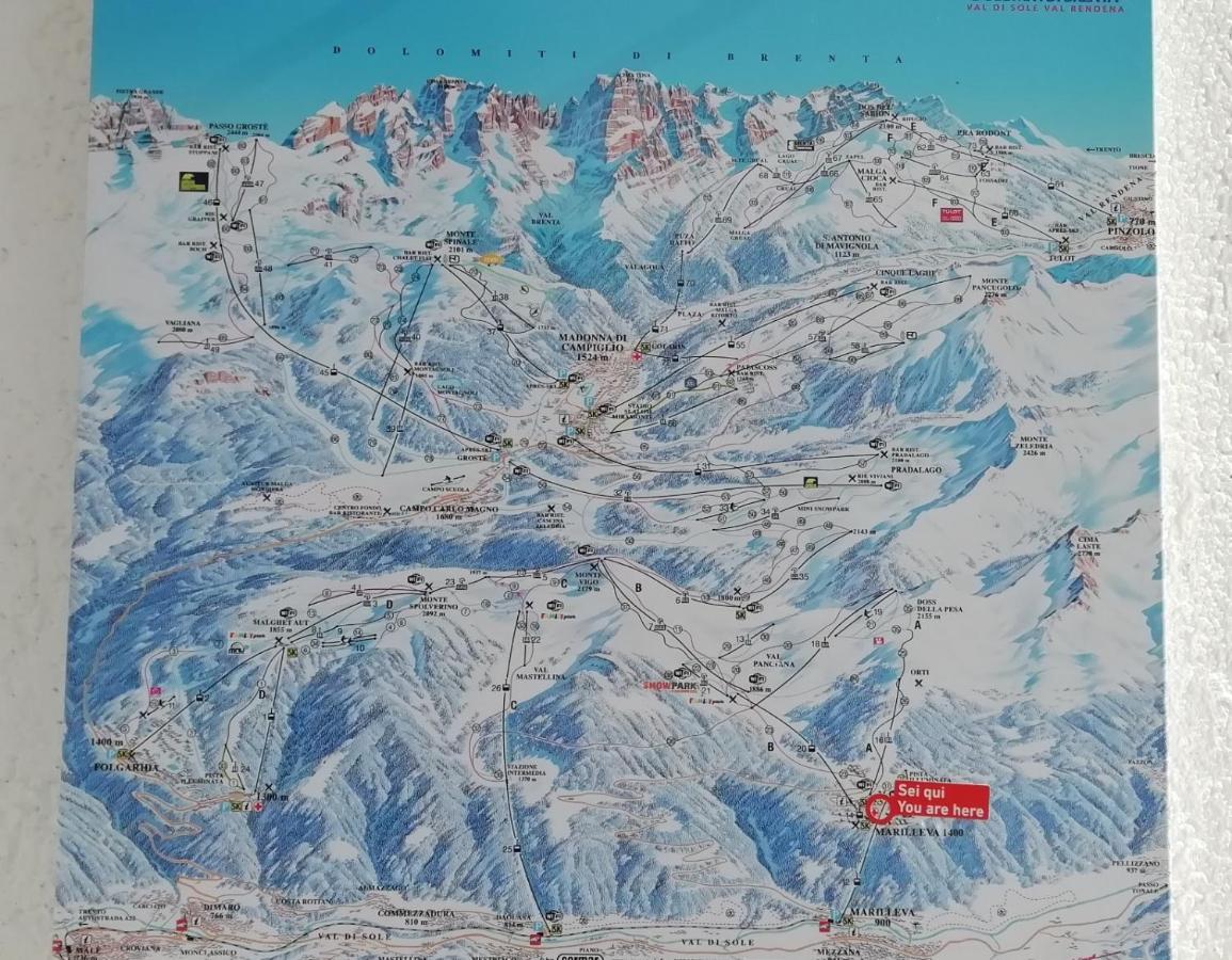 Appartamento Incantevole Immerso Nella Neve マリッレーヴァ エクステリア 写真